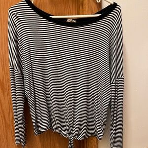 Long sleeve striped tee